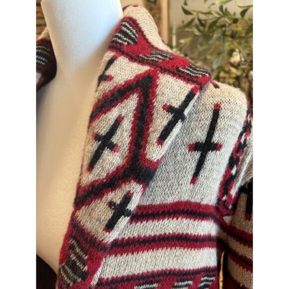 Ralph Lauren Southwestern Wool Cardigan Sweater Size Small - Picture 3 of 12